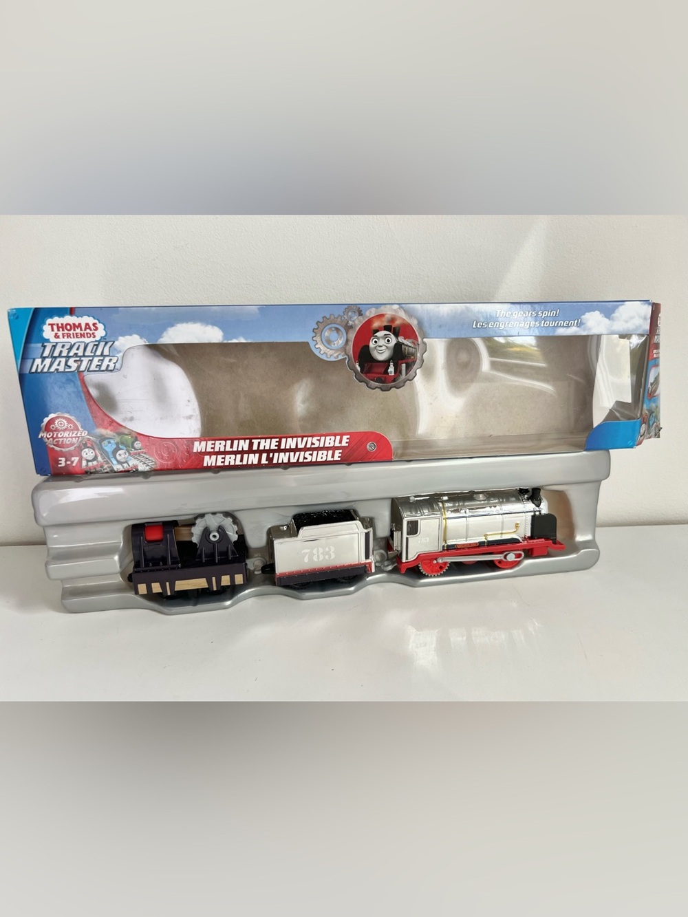 Thomas & Friends TrackMaster Merlin the Invisible Motorized Train - Like New - Picture 5 of 12